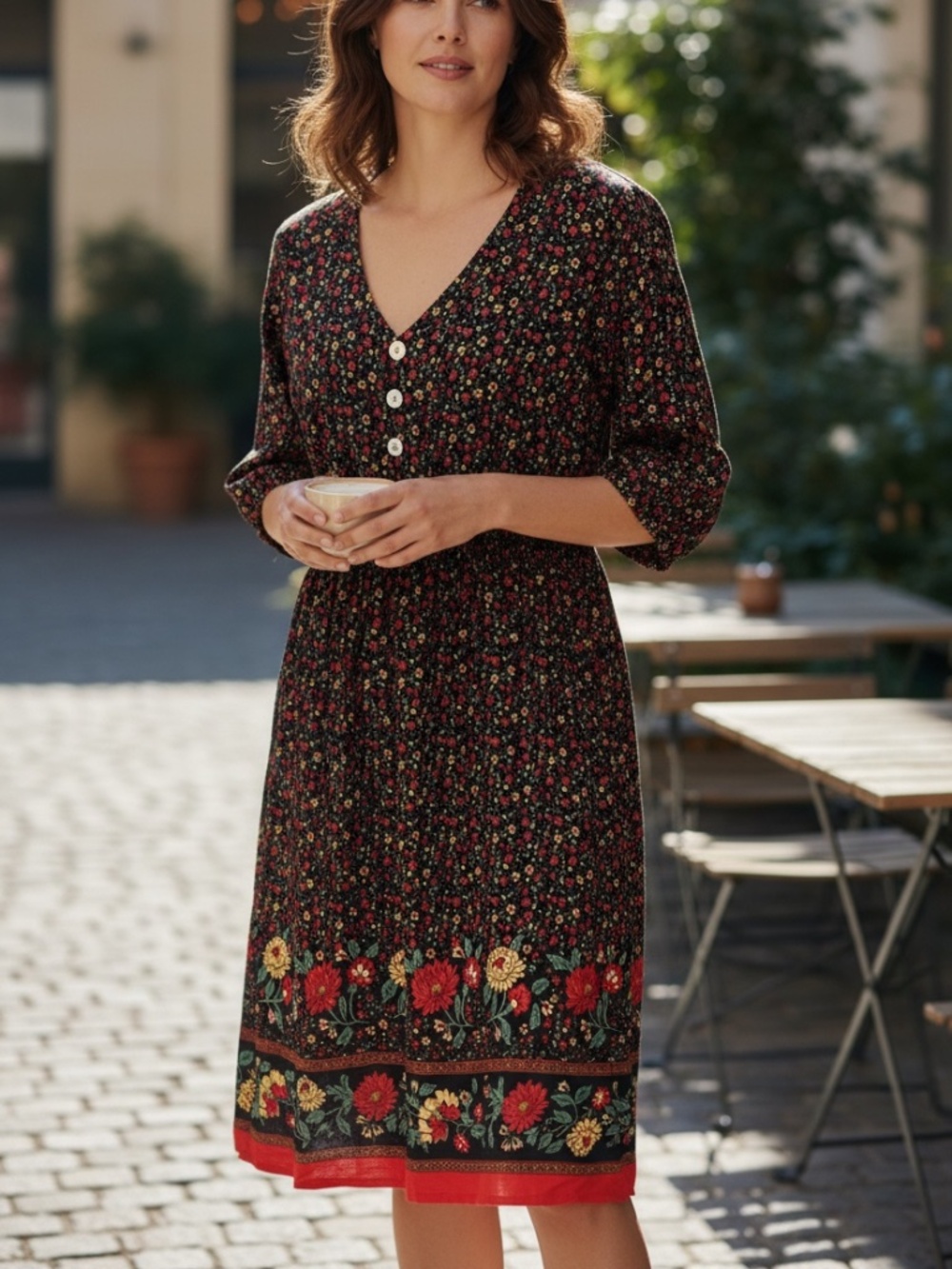 BloomChic Womans floral dress